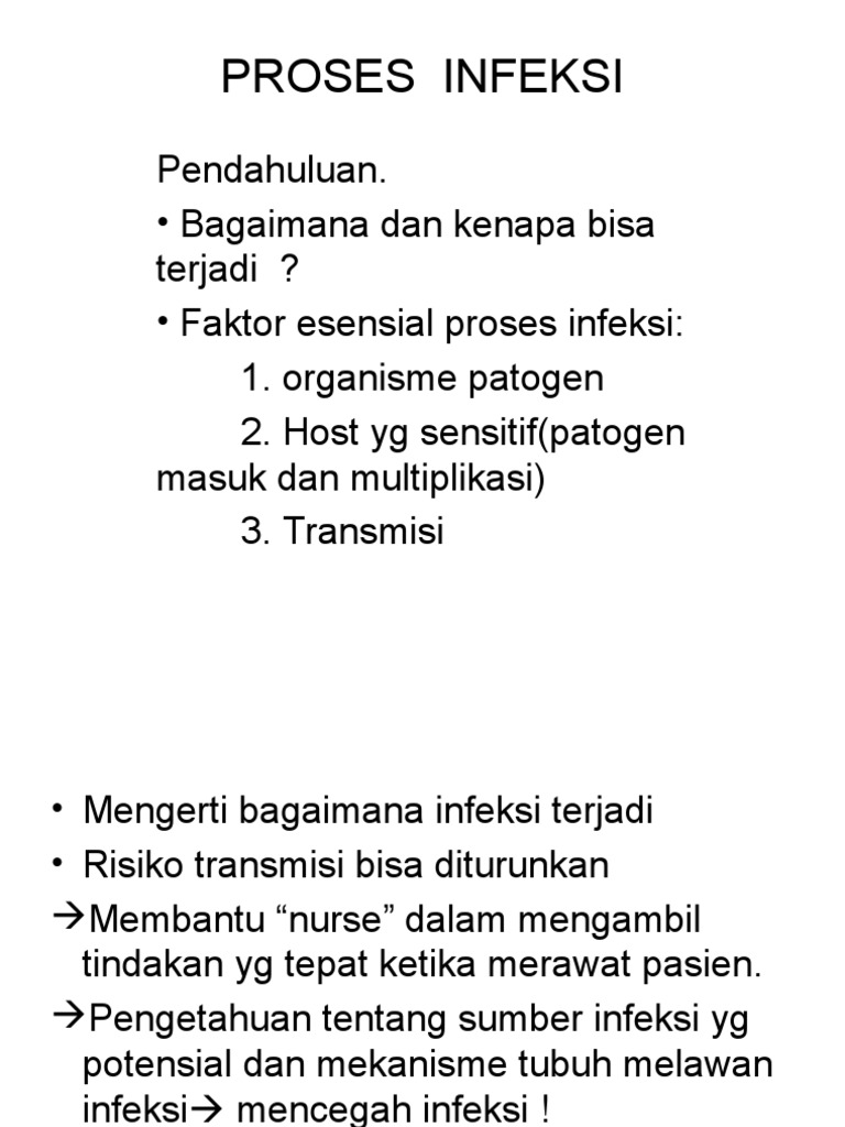 Mekanisme dan Pencegahan Infeksi | PDF