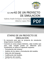 Etapas de Un Proyecto de Simulacion