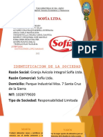 Sofía Ltda: Universidad Mayor de San Andrés Facultad de Ciencias Económicas y Financieras