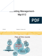 Marketing Management-Mgt.612: 27/04/23 Getasew Y. (Assis. Prof.) 1