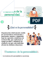 Trastornos de La Personalidad