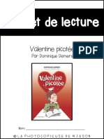 Carnet de Lecture: Valentine Picotée