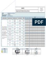 Programa Anual de Auditorias Internas y Externas: Formato