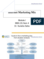 Internet Marketing Mix