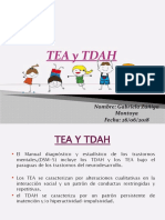 Tea Y Tdah: Nombre: Gabriela Zúñiga Montoya Fecha: 26/06/2018