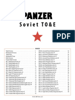 Panzer 1 Soviet TO&E Sample