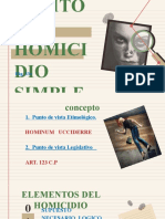 Capitulo 1 Homicidio Simple