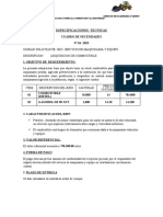 Especificaciones Tecnicas de Combustible B-5 2018