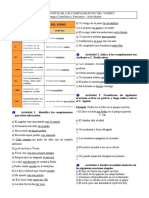 Identificar Complementos Verbales