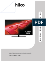 Philco PH55X57DAG LED 3D