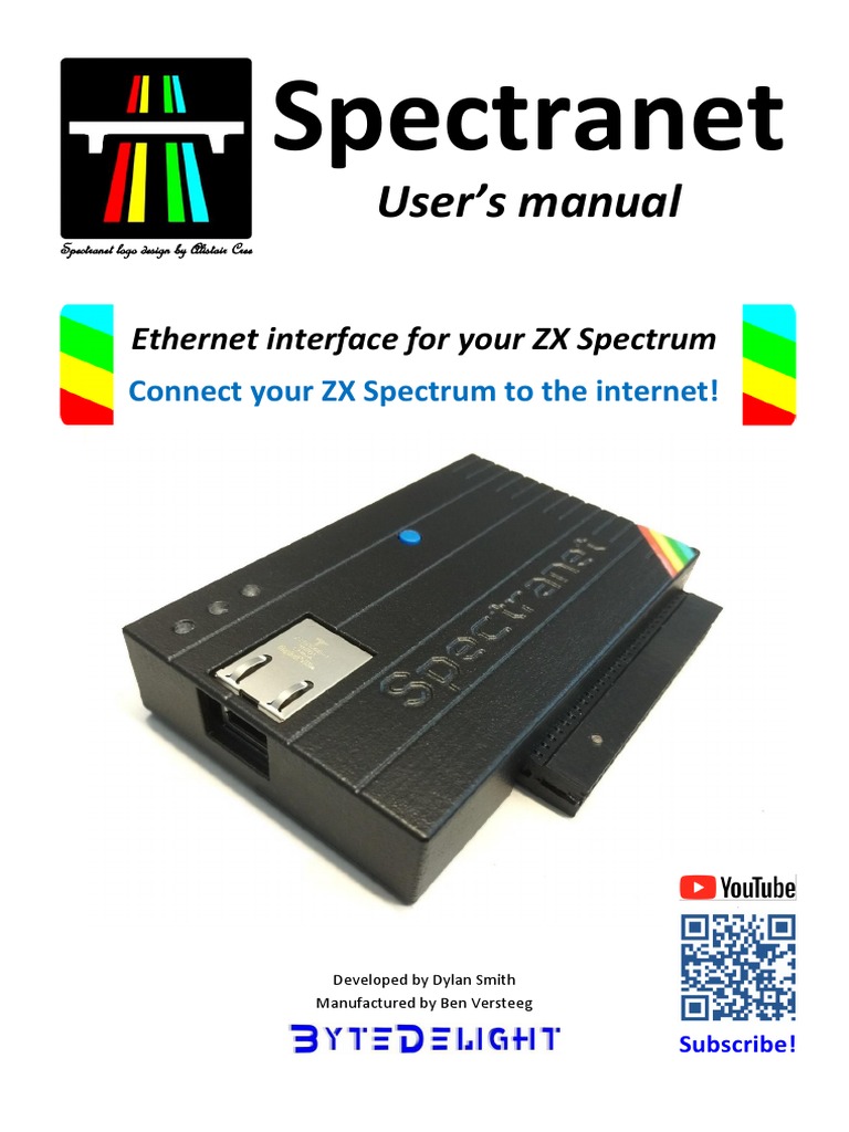 Spectranet Manual | PDF