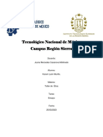 Tecnológico Nacional de México Campus Región Sierra: Docente: Juana Mercedes Casanova Mollinedo