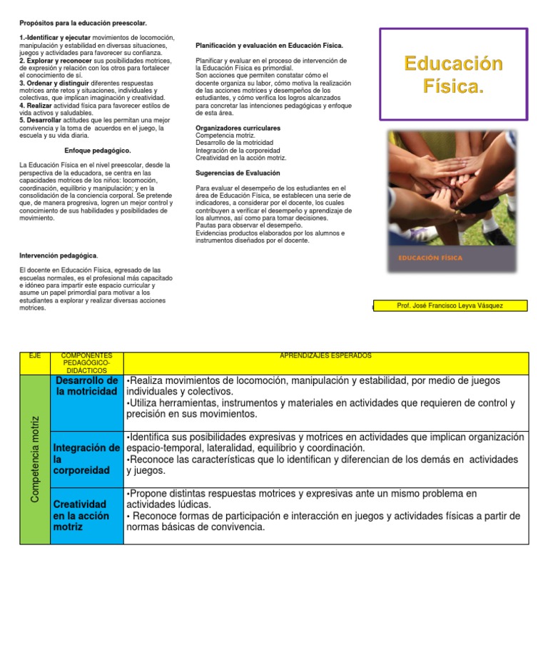 5 Educacion Fisica Pdf Educación De La Primera Infancia Educación