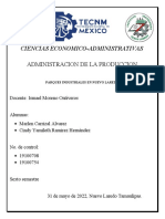 Ciencias Economico-Administrativas: Administracion de La Produccion