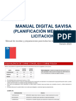 Manual Digital Savisa: (Planificación Mes Marzo LICITACION 18/2020)