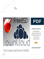 Cómo Instalar Owncloud en FreeBSD 12 (2022) Paso A Paso