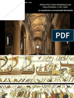 Arquitectura Romanica en INGLATERRA (1120-1200) : La Arquitectura Monumental Normanda