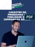 Cadastro em Programas de Fidelidade de Companhias Aéreas