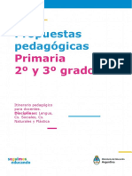 Propuestas Pedagógicas: Primaria 2 º y 3º Grado