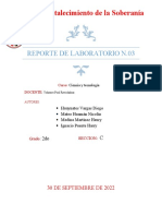 Reporte de laboratorio sobre la velocidad de un automóvil