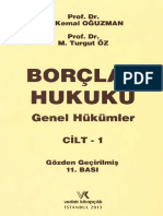 Borçlar Hukuku: Genel Hükümler