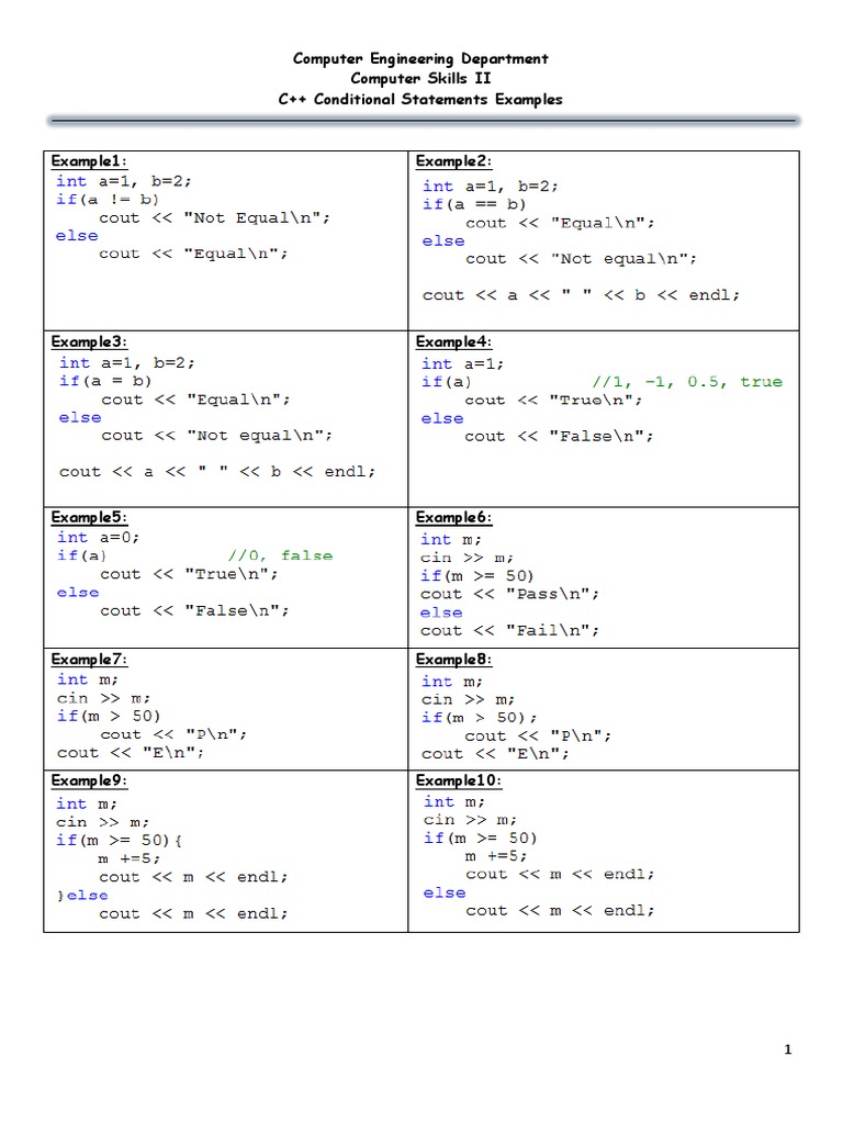 c-conditional-sts-examples-pdf