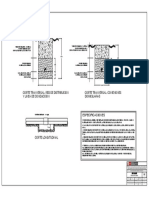 Corte Tranversal: Red de Distribucion Corte Tranversal: Conexiones Y Linea de Conduccion Domiciliarias