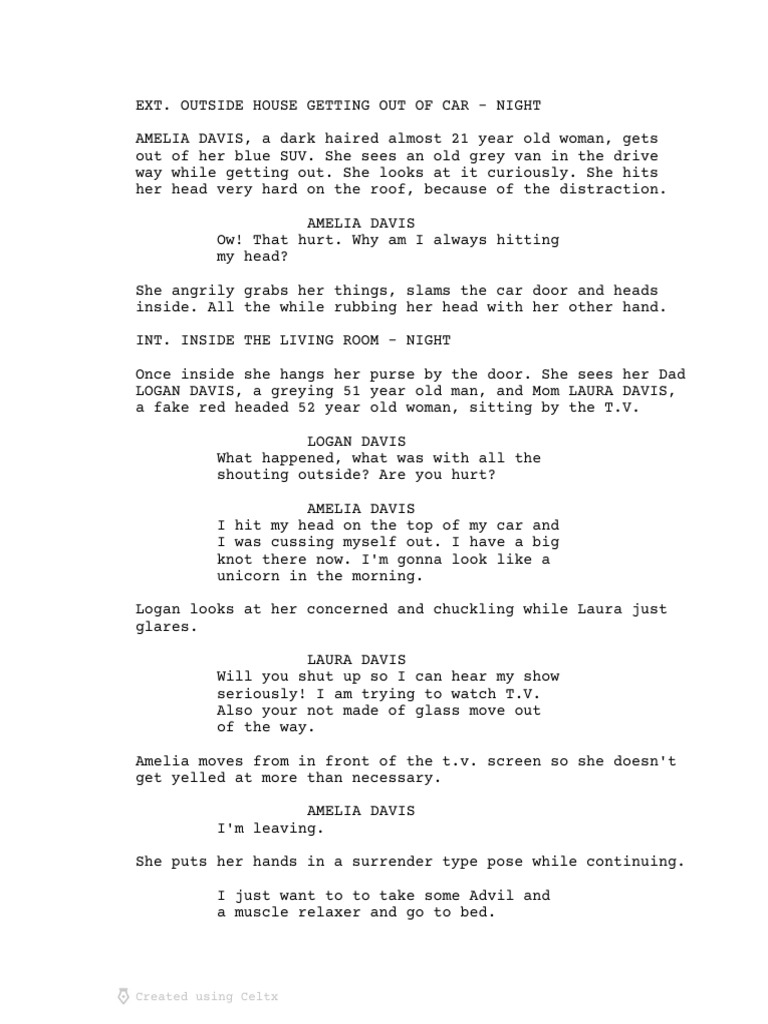 Script whats your name pdf