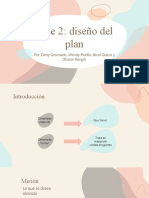 Fase 2 Diseño Del Plan