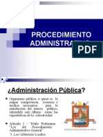 Procedimiento Administrativo