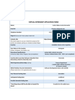 QUESTIONNAIRE Intern Software Dev