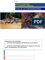 SESION 9 Efectos e Impactos de Las Contaminaciones