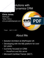 Extreme CRM 2011 Prague - Chris Jones - DeV003 Microsoft Dynamics CRM 2011 Whats New For Developers v2