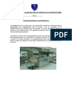 Guía de Estudio Elaboración de Productos de Repostería: Guia Equipamiento Gastronómico