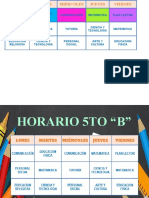 Horario 5to B