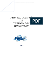 Plan Del Comité DE Gestión Del Bienestar: Elecciones Del Municipio Escolar "Angel Gabriel "2023