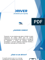 Driver: (Conductor para Reparto)