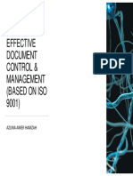 Effective Document Control & Management (ISO 9001)