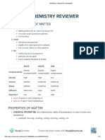 General Chemistry Reviewer