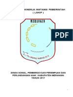 LAKIP DINAS SOSIAL