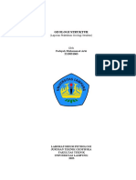 Laporan Praktikum Geologi Struktur