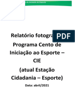 Relatório Fotográfico CIE - Abril - 2021