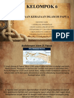 Kelompok 6: Kerajaan-Kerajaan Islam Di Papua