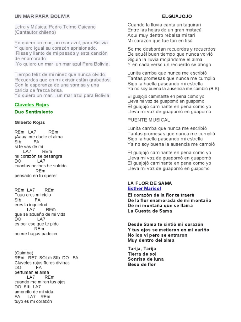 Letra de 
