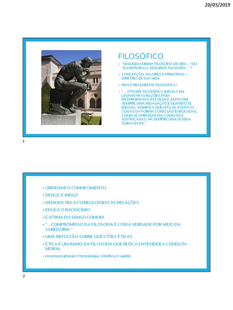 Filosofia e Ciência na Superação do Senso Comum | PDF | Science ...