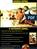 O Governo Geral e a centralização administrativa no Brasil colonial