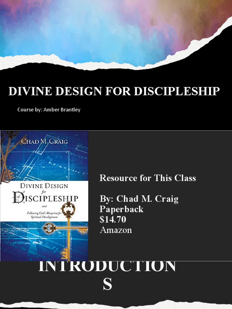 Divine Design for Discipleship Guide | PDF | Jesus | God