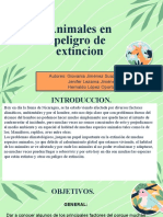 Fauna en Peligro de Extincion