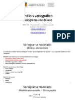 Análisis Variográfico - Modelado v2