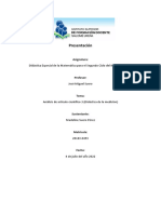 Analisis de Articulo Cientifico 3 Didactica de La Medicion Madeline